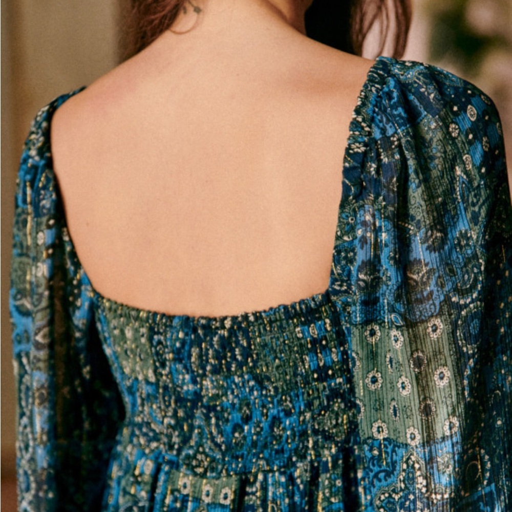 SEZANE Joyce Dress Size 38 Size 6 - Picture 3 of 9